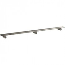 Choreograph 40 in. Shower Barre in Anodized Brushed Nickel