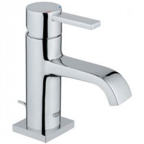 Allure Single Hole Single Handle Low-Arc Bathroom Faucet in StarLight Chrome