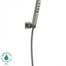 Ara 1-Spray Handshower with Wall Mount in Stainless Featuring H2Okinetic