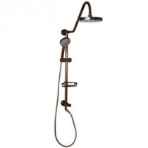 Kauai III 2-Spray Shower System with Hand Shower in Oil Rubbed Bronze