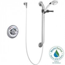 Commercial 1-Handle Shower Only in Chrome (Valve Not Included)
