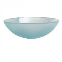 Miami Vessel Sink in Frosted White