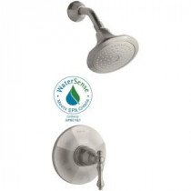 Kelston 1-Handle Shower Faucet Trim Kit in Vibrant Brushed Nickel (Valve Not Included)