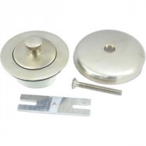 Lift and Turn Bath Trim Kit in Brushed Nickel