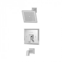 Oxford 1-Handle 1-Spray Tub and Shower Faucet in Chrome
