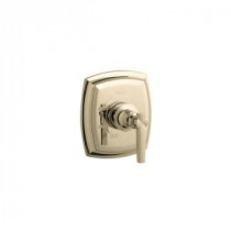Margaux 1-Handle Rite-Temp Valve Trim Kit with Lever Handle in Vibrant French Gold (Valve Not Included)