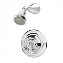 Carrington Single-Handle 3-Spray Shower Faucet in Chrome