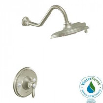 Weymouth Posi-Temp Eco-Performance Shower Trim Kit in Brushed Nickel (Valve Sold Separately)