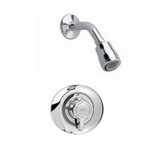Colony 1-Handle Shower Faucet Trim Kit in Polished Chrome (Valve Not Included)