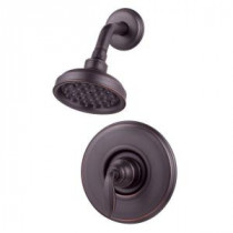 Avalon Single-Handle Shower Faucet Trim Kit in Tuscan Bronze (Valve Not Included)