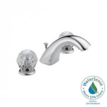 Classic 8 in. Widespread 2-Handle Bathroom Faucet in Chrome