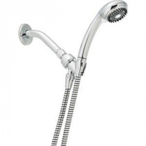 3-Spray 2.5 GPM Shower-Mount Hand Shower in Chrome with Pause