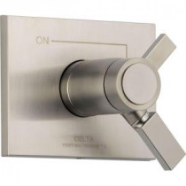 Vero TempAssure 17T Series 1-Handle Volume and Temperature Control Valve Trim Kit Only in Stainless (Valve Not Included)