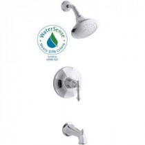 Kelston Single-Handle 1-Spray Tub and Shower Faucet in Polished Chrome (Valve Not Included)
