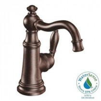 Weymouth Single Hole 1-Handle High-Arc Bathroom Faucet in Oil Rubbed Bronze
