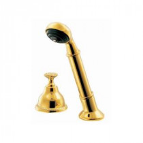 Series 5000 Roman Tub Handshower Diverter Set in Brass