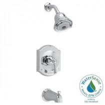 Portsmouth 1-Handle Tub and Shower Faucet Trim Kit in Polished Chrome (Valve Sold Separately)