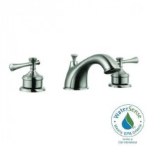 Ironwood 8 in. Widespread 2-Handle Bathroom Faucet in Satin Nickel