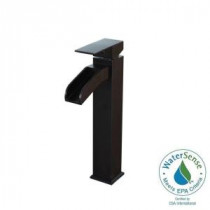 Single Hole 1-Handle High-Arc Bathroom Faucet in Oil Rubbed Bronze