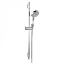 Unica S 3-Function Wall Bar Set in Chrome