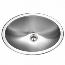 Opus Series Undermount Stainless Steel 13.6 in. Single Bowl Lavatory Sink