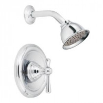 Kingsley Single-Handle 1-Spray Shower Faucet Trim Kit Only in Chrome (Valve Sold Separately)