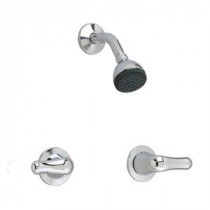 Colony Soft 2-Handle 1-Spray Shower Faucet in Polished Chrome