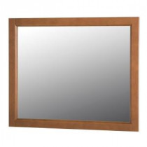 Claxby 31.4 in. W x 25.6 in. H Wall Mirror in Toffee
