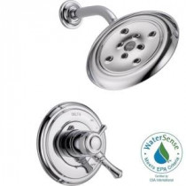 Cassidy 1-Handle Shower Only Faucet Trim Kit in Chrome (Valve Not Included)