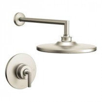 Arris Single Handle Posi-Temp Shower Faucet Trim Kit in Brushed Nickel (Valve Sold Separately)