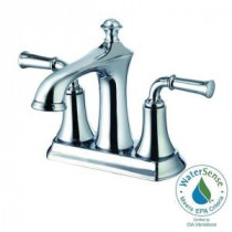 4 in. Minispread 2-Handle Bathroom Faucet in Polished Chrome with Pop-Up Drain