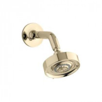 Purist 4-Spray Showerhead in Vibrant French Gold
