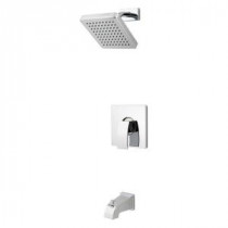 Kenzo Single-Handle 1-Spray Tub and Shower Faucet in Polished Chrome