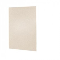 60 in. x 72 in. 1-piece Easy Up Adhesive Shower Wall Panel in Tahiti Sand