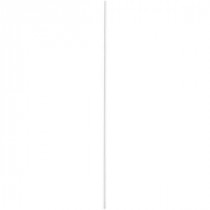 Choreograph 1.25 in. x 96 in. Shower Wall Edge Trim in White (Set of 2)