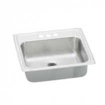 Pacemaker Drop-In Bathroom Sink in Stainless Steel