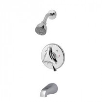 Origins 1-Handle Tub and Shower Faucet Trim Kit in Chrome (Valve Not Included)