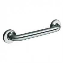 Contemporary 12 in. Grab Bar in Polished Stainless