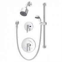 Dia 1-Handle Shower Trim in Chrome (Valve Not Included)