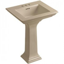 Memoirs Stately Pedestal Bathroom Sink Combo in Mexican Sand