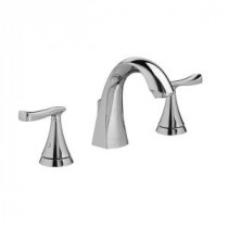 Chatfield 8 in. Widespread 2-Handle Bathroom Faucet in Polished Chrome