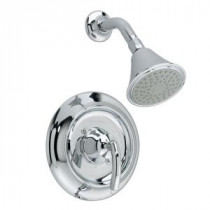 Tropic 1-Handle Shower Faucet Trim Kit in Chrome (Valve Not Included)