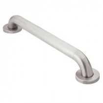 Home Care 32 in. x 1-1/4 in. Concealed Screw Peened Grab Bar in Stainless
