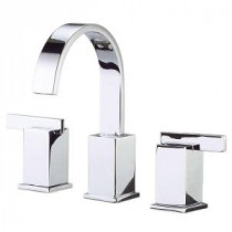 Sirius 8 in. Widespread 2-Handle Mid-Arc Bathroom Faucet in Chrome