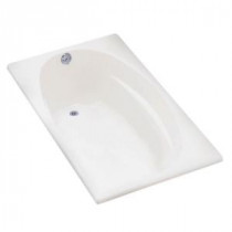 ProFlex 5 ft. Right-Hand Drain Bathtub in White