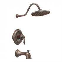 Waterhill Single-Handle 1-Spray Tub and Shower Faucet Trim Kit in Oil Rubbed Bronze (Valve Sold Separately)