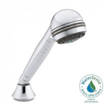 MasterShower 2.0 GPM Multifunction 3-Spray Relaxing Eco Handshower in Polished Chrome