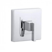 Loure 4-1/2 in. x 6-1/4 in. Rite-Temp Valve Trim without Diverter in Chrome