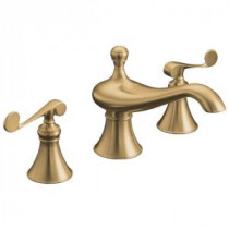 Revival 2-Handle Deck-Mount Roman Tub Faucet Trim Only in Vibrant Brushed Bronze