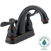 Windemere 4 in. Centerset 2-Handle Bathroom Faucet in Oil-Rubbed Bronze